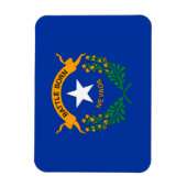 Flagge des Bundesstaates Nevada Magnet (Vertikal)