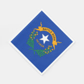 Flagge des Bundesstaates Nevada Serviette (Ecke)