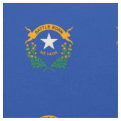 Flagge des Bundesstaates Nevada Stoff (Nahaufnahme)