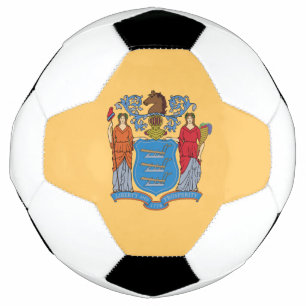 Flagge des Bundesstaates New Jersey Fußball