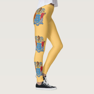 Flagge des Bundesstaates New Jersey Leggings