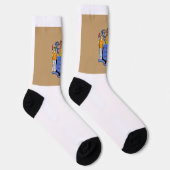 Flagge des Bundesstaates New Jersey Socken (Rechts)
