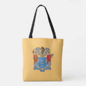 Flagge des Bundesstaates New Jersey Tasche (Rückseite)