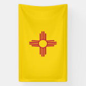 Flagge des Bundesstaates New Mexico Banner (Vertikal)