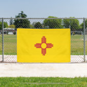 Flagge des Bundesstaates New Mexico Banner (InSitu)