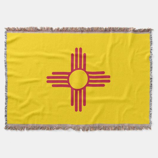 Flagge des Bundesstaates New Mexico Decke (Vorderseite)