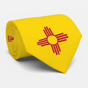 Flagge des Bundesstaates New Mexico Krawatte
