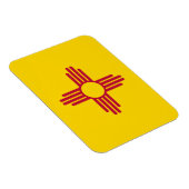 Flagge des Bundesstaates New Mexico Magnet (Rechte Seite)