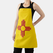 Flagge des Bundesstaates New Mexico Schürze (InSitu)