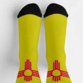 Flagge des Bundesstaates New Mexico Socken (Oben)