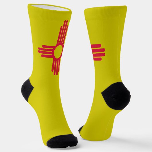 Flagge des Bundesstaates New Mexico Socken (Gewinkelt)