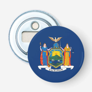 Flagge des Bundesstaates New York Flaschenöffner