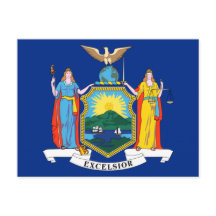 Flagge des Bundesstaates New York