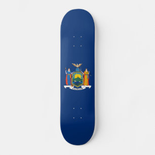 Flagge des Bundesstaates New York Skateboard