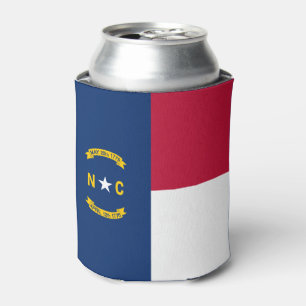 Flagge des Bundesstaates North Carolina Dosenkühler