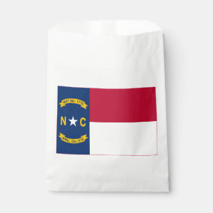 Flagge des Bundesstaates North Carolina Geschenktütchen