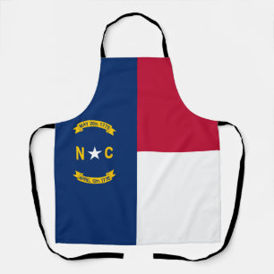 Flagge des Bundesstaates North Carolina Schürze