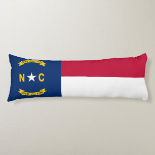 Flagge des Bundesstaates North Carolina Seitenschläferkissen