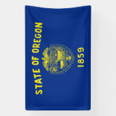 Flagge des Bundesstaates Oregon Banner (Vertikal)