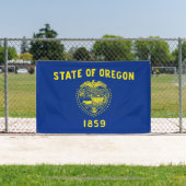 Flagge des Bundesstaates Oregon Banner (InSitu)