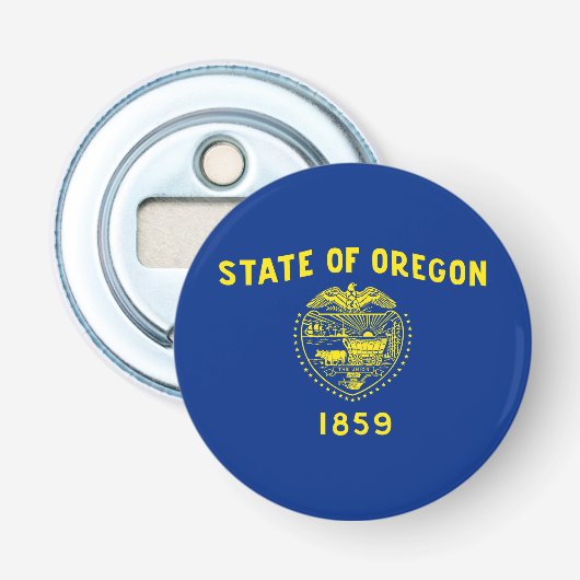 Flagge des Bundesstaates Oregon Flaschenöffner (Vorderseite)