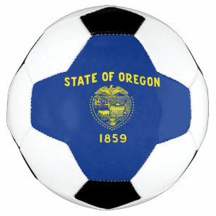 Flagge des Bundesstaates Oregon Fußball