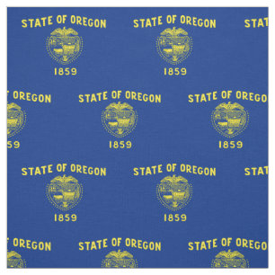 Flagge des Bundesstaates Oregon Stoff