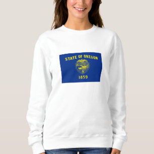 Flagge des Bundesstaates Oregon Sweatshirt