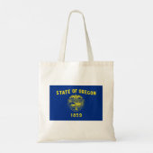 Flagge des Bundesstaates Oregon Tragetasche (Rückseite)