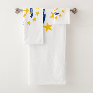 Flagge des Bundesstaates Rhode Island Badhandtuch Set