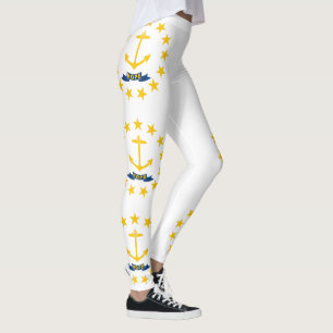 Flagge des Bundesstaates Rhode Island Leggings