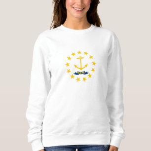 Flagge des Bundesstaates Rhode Island Sweatshirt