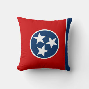 Flagge des Bundesstaates Tennessee Kissen