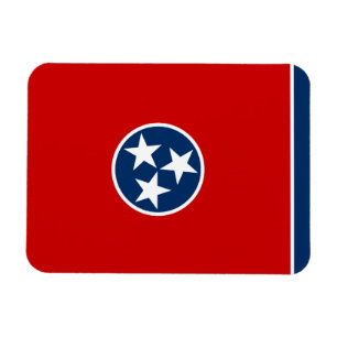Flagge des Bundesstaates Tennessee Magnet