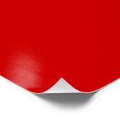 Flagge des Bundesstaates Tennessee Poster (Ecke)