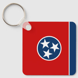 Flagge des Bundesstaates Tennessee Schlüsselanhänger