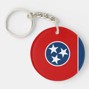 Flagge des Bundesstaates Tennessee Schlüsselanhänger