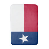 Flagge des Bundesstaates Texas Badematte (Vorderseite Vertikal)