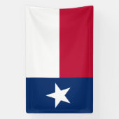 Flagge des Bundesstaates Texas Banner (Vertikal)