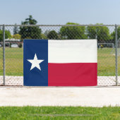 Flagge des Bundesstaates Texas Banner (InSitu)