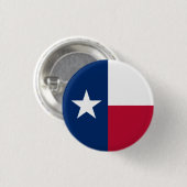Flagge des Bundesstaates Texas Button (Vorne & Hinten)
