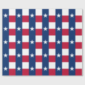 Flagge des Bundesstaates Texas Geschenkpapier (Flach)