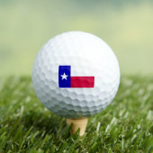 Flagge des Bundesstaates Texas Golfball (Insitu T-Shirt)