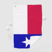 Flagge des Bundesstaates Texas Golfhandtuch (Insitu)