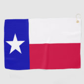 Flagge des Bundesstaates Texas Golfhandtuch (Horizontal)