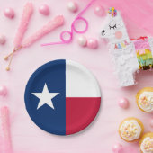 Flagge des Bundesstaates Texas Pappteller (Party)