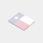 Flagge des Bundesstaates Texas Post-it Klebezettel (angewinkelt)