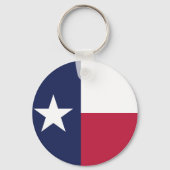 Flagge des Bundesstaates Texas Schlüsselanhänger (Vorderseite)