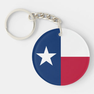 Flagge des Bundesstaates Texas Schlüsselanhänger