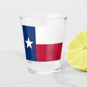 Flagge des Bundesstaates Texas Schnapsglas